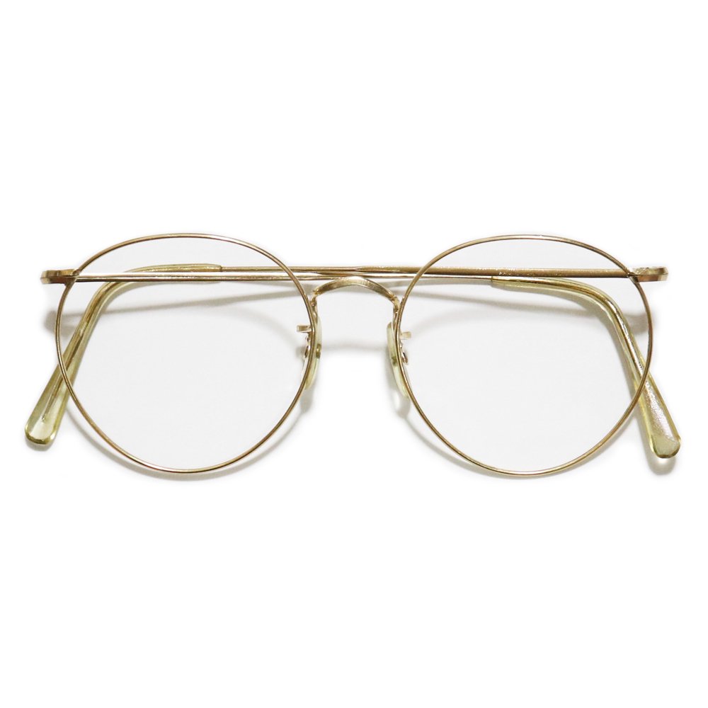 Vintage 1970's Algha Works 12KTGF Panto Round Eyeglasses [49-19] -Made in England-