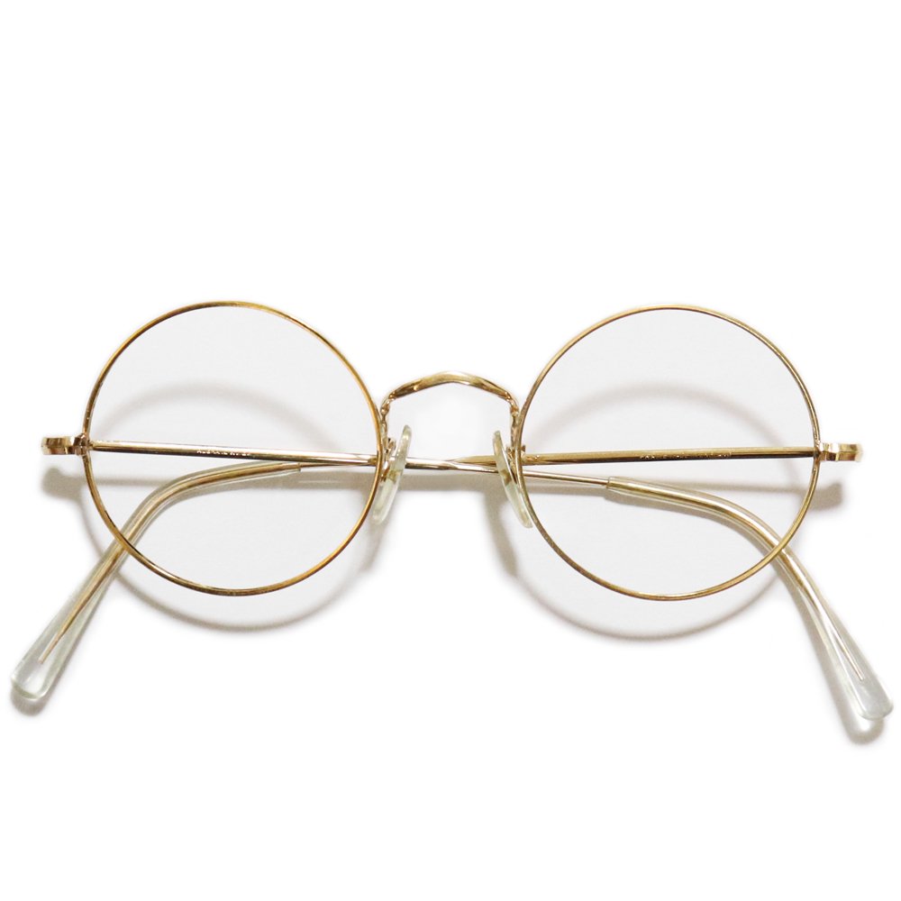 Vintage 1960's Algha Works 12KTGF Side-Mount Eyeglasses [44-21] -Made in England-
