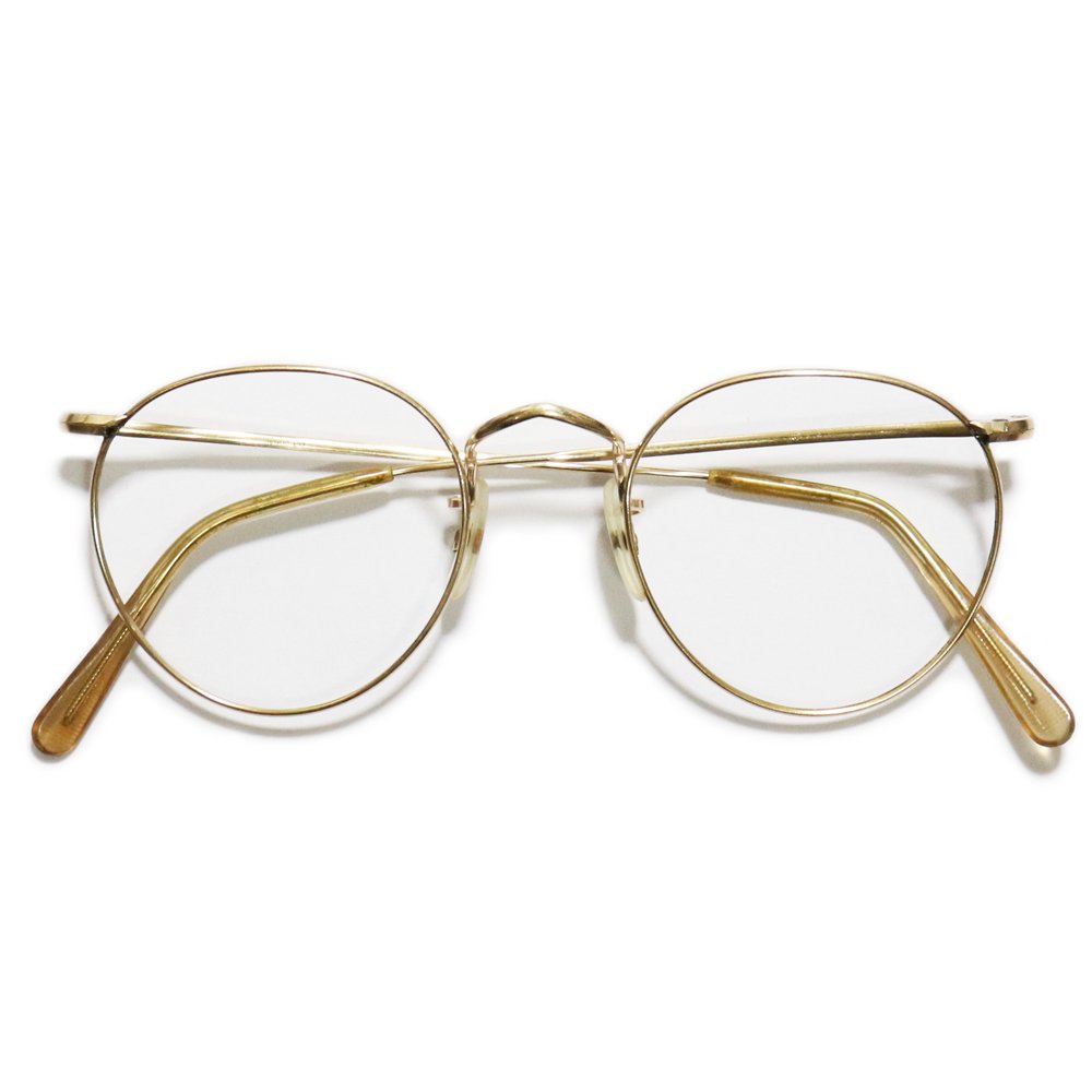Vintage 1970's Algha Works Panto Round Eyeglasses [45-21] -Made in