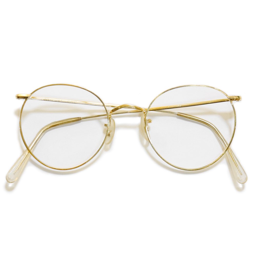 Vintage 1970's Hilton Classic 14KTGF Panto Round Eyeglasses [48-21] -Made in England-
