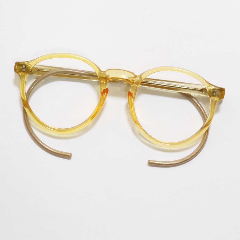 Vintage 1940 S American Optical P3 Ful Vue Keyhole Round Eyeglasses Made In U S A ｜ ビンテージ眼鏡