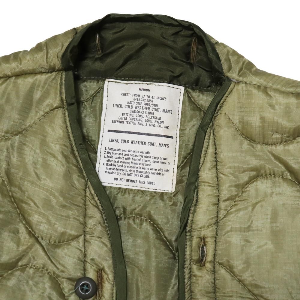 Dead Stock】Vintage 1970's US Army M-65 Liner Vest ｜ 米軍M-65