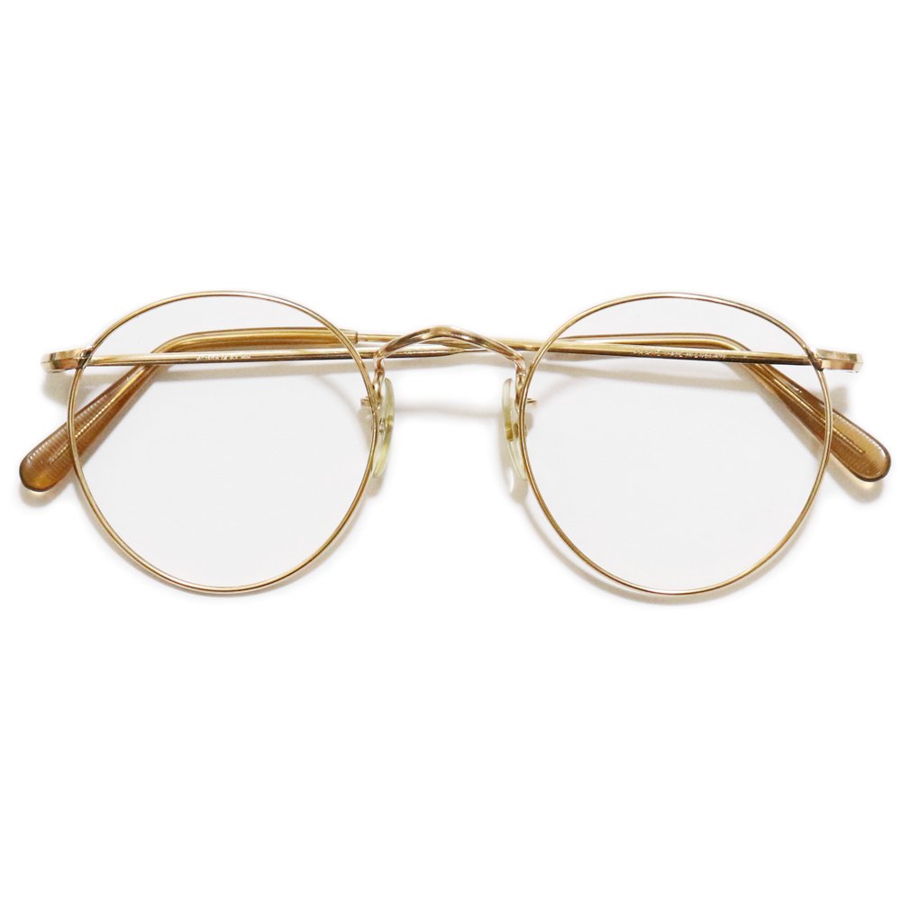 Vintage 1970's Algha Works 12KTGF Panto Round Eyeglasses [44-21 