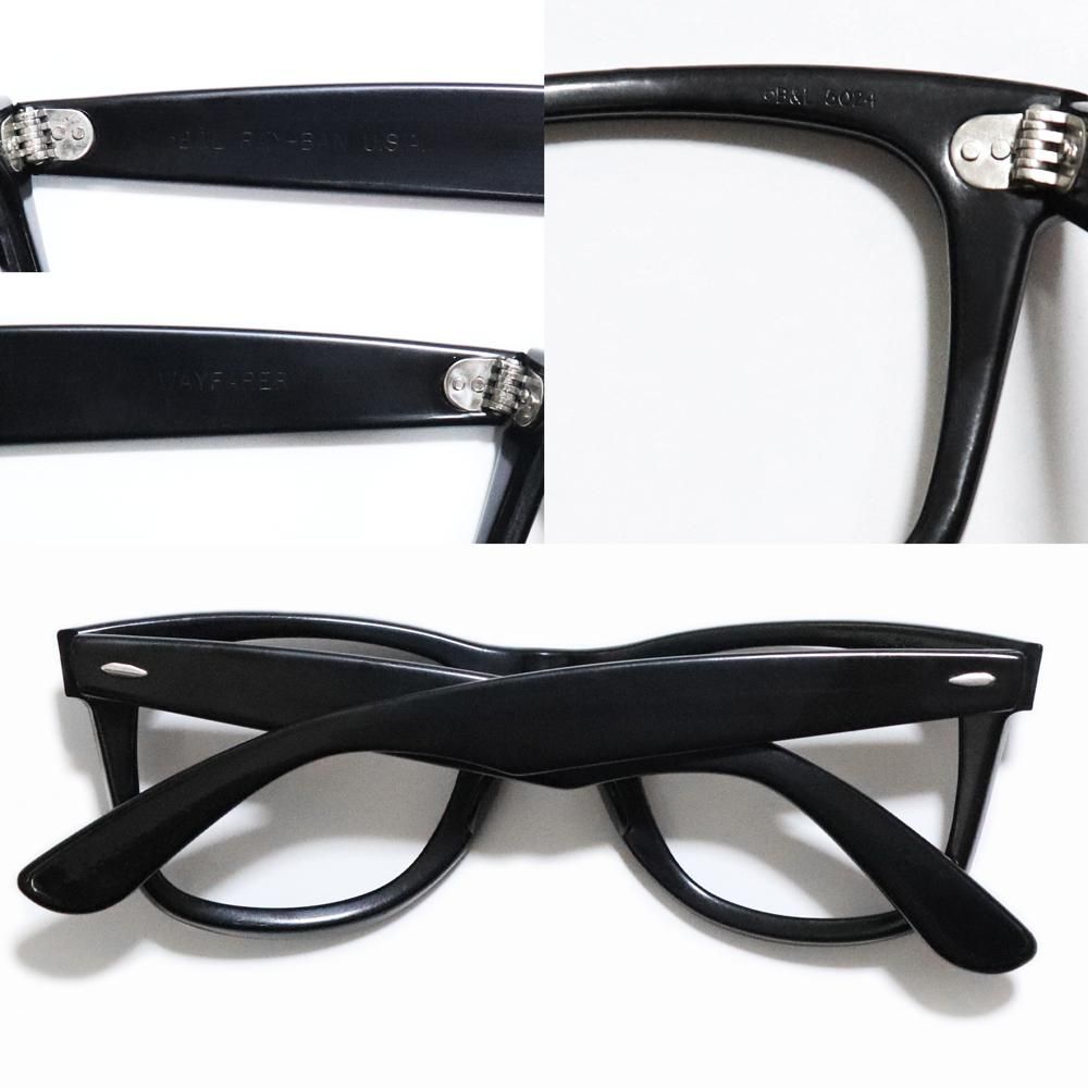 Ray-Ban　WAYFARER　BAUSCH&LOMB ボシュロム　80s Vintage 1980's Bausch&Lomb RayBan Wayfarer Sunglasses