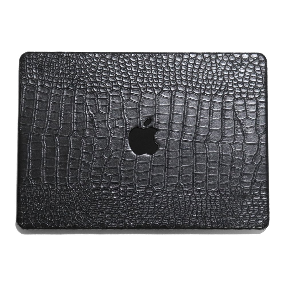 【3 Piece Set】M1 / M2 Macbook Air Crocodile Leather Hard Shell & Sleeve Case & US Keyboard Cover 