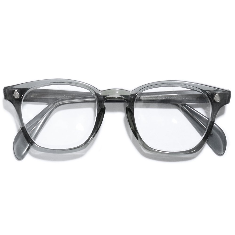 Vintage 1960's American Optical Safety Glasses Gray Smoke [48-22