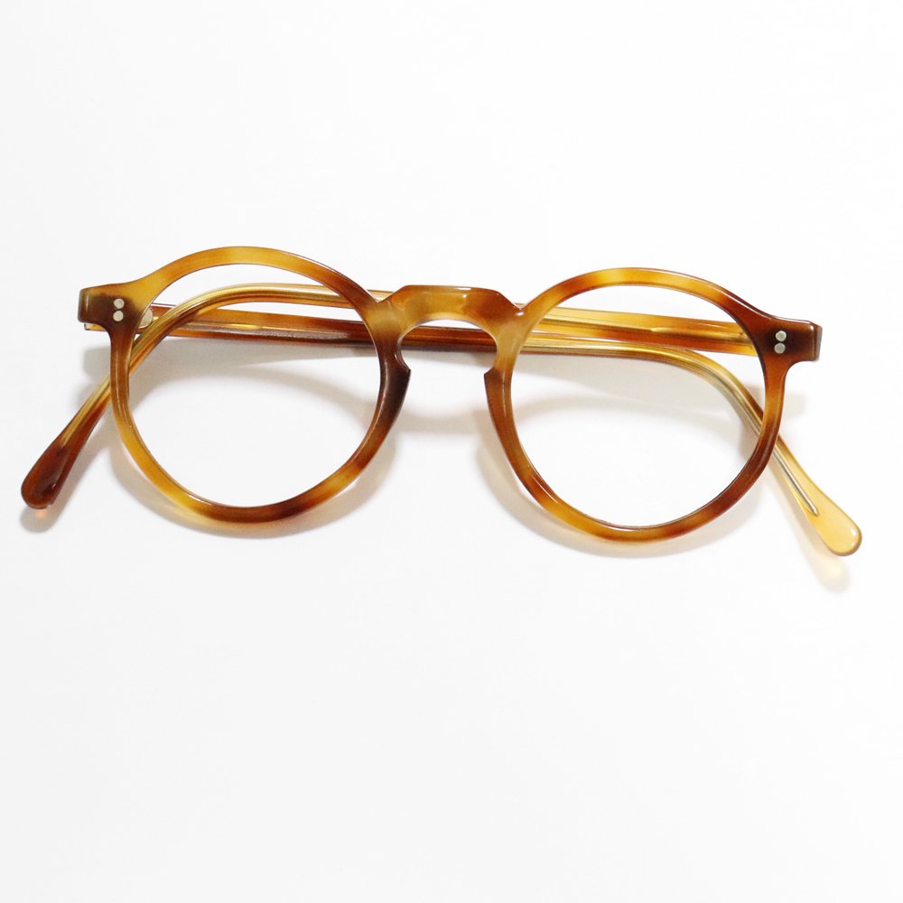 Vintage 1940's French Panto Eyeglasses Camel Amber -Made in ...