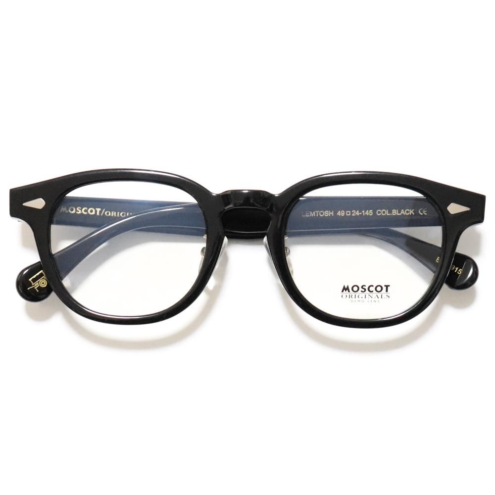 Moscot Lemtosh Eyeglasses with Nose Pads -Black- ｜ モスコット 