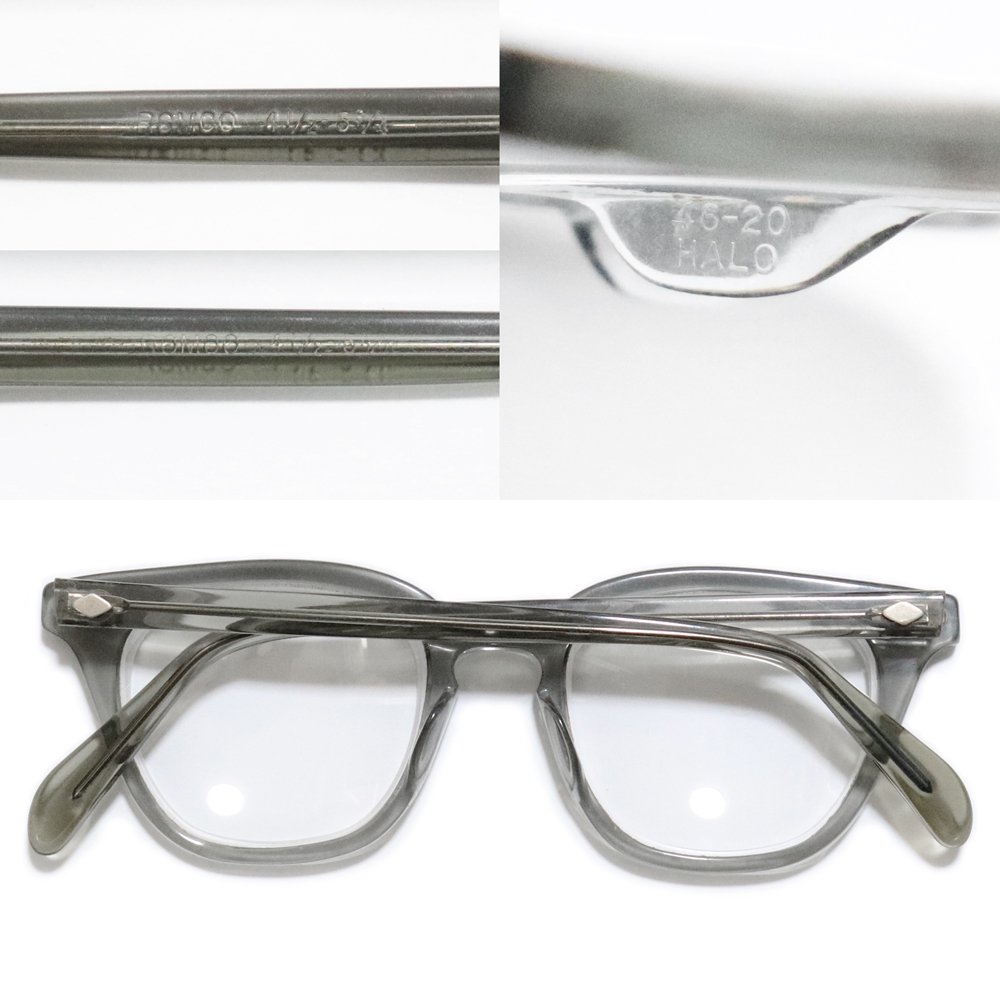 サングラス1960's-70's  Romco グレーセルロースヴィンテージ眼鏡