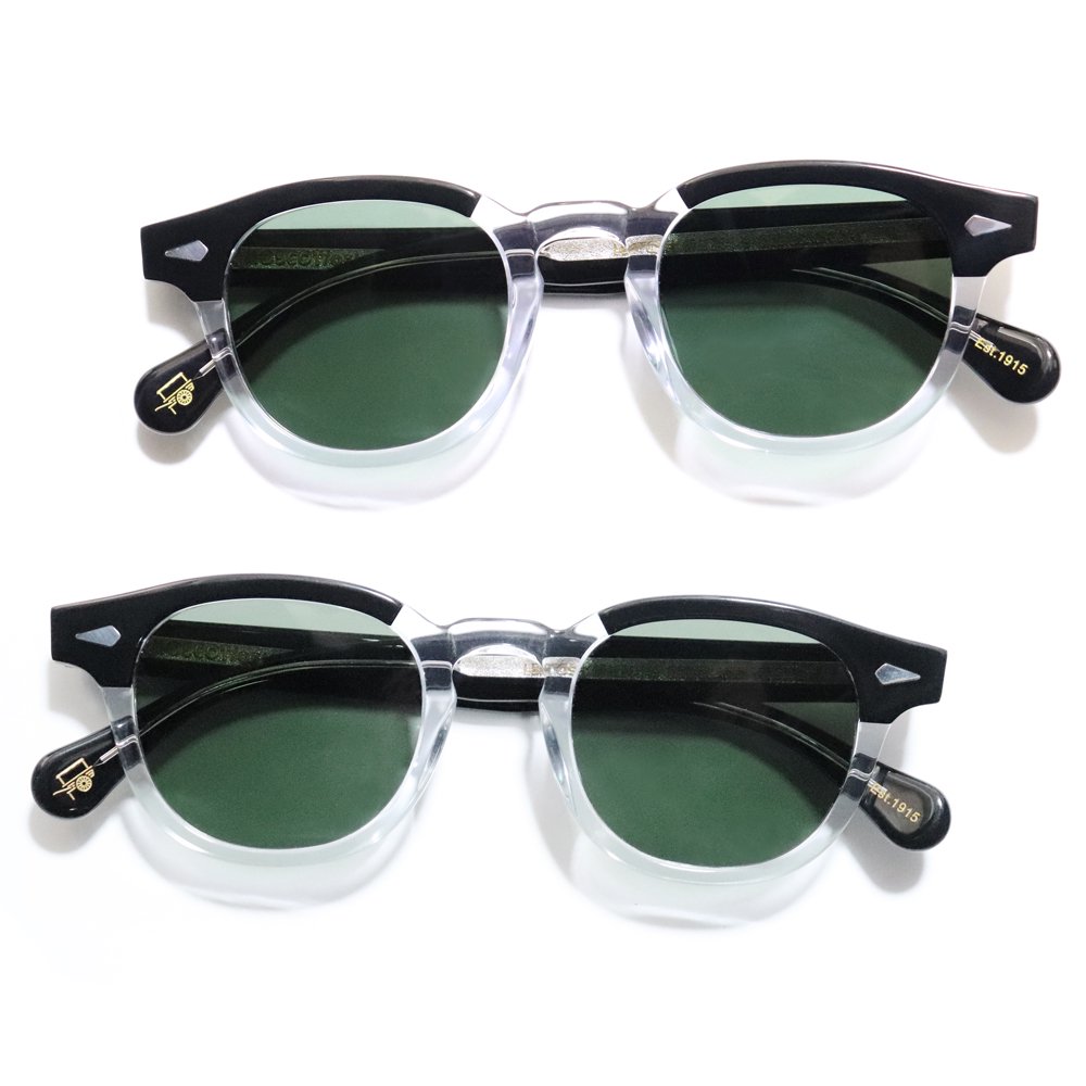 Moscot Lemtosh G-15 Sunglasses -Black / Crystal- ｜ モスコット レムトッシュ - American  Classics