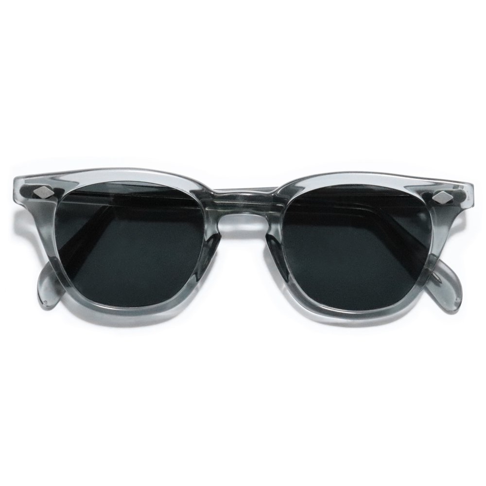 Vintage 1960's-70's USS Military Official G.I. Glasses Gray Smoke [44-22]  ｜ ビンテージ眼鏡 - American Classics