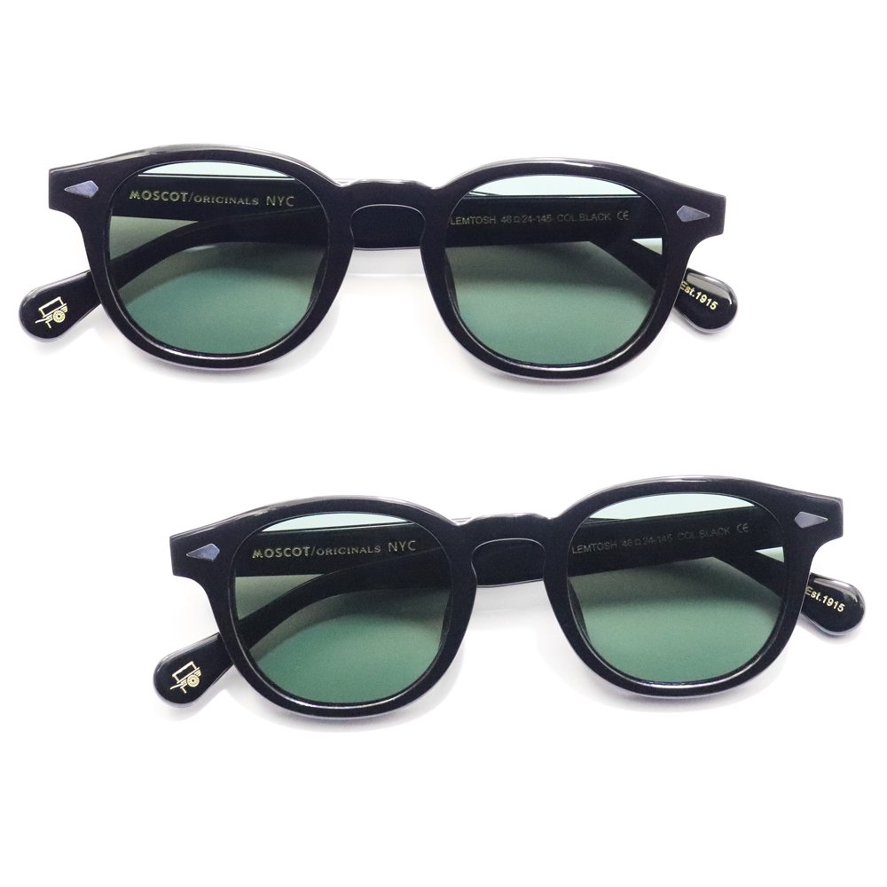 Moscot Lemtosh G-15 Sunglasses -Black- ｜ モスコット レムトッシュ - American Classics