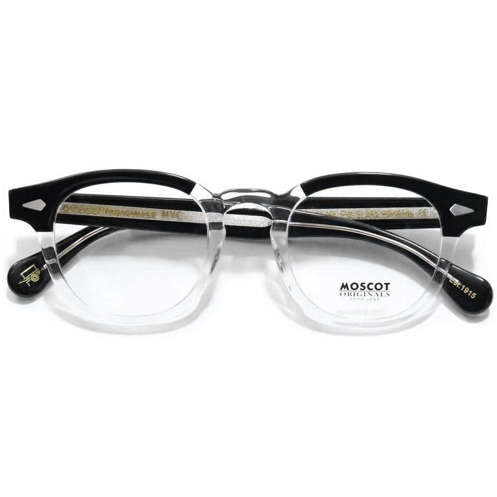 Moscot Lemtosh Eyeglasses -Black / Crystal- ｜ モスコット