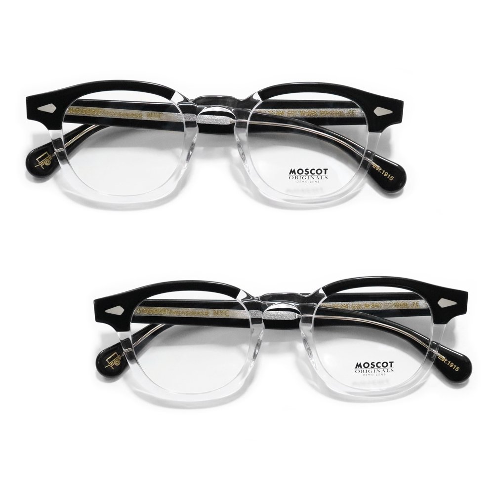Moscot Lemtosh Eyeglasses -Black / Crystal- ｜ モスコット レムトッシュ ブラック / クリスタル -  American Classics
