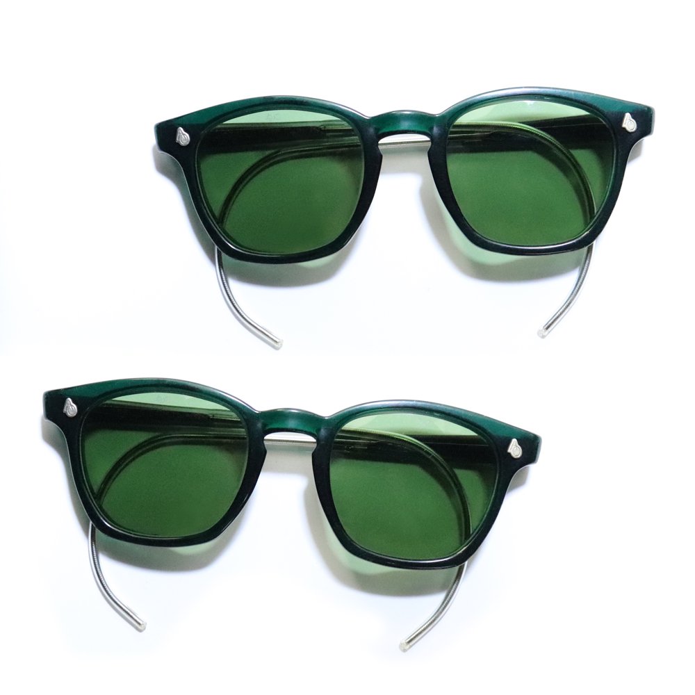 Vintage 1970's American Optical Safety Glasses Green [48-22] -Made in  U.S.A.- ｜ ビンテージ眼鏡 - American Classics