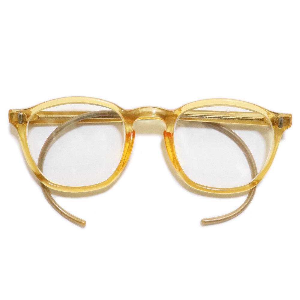 Vintage 1950's American Optical Safety Eyeglasses -Clear Yellow-