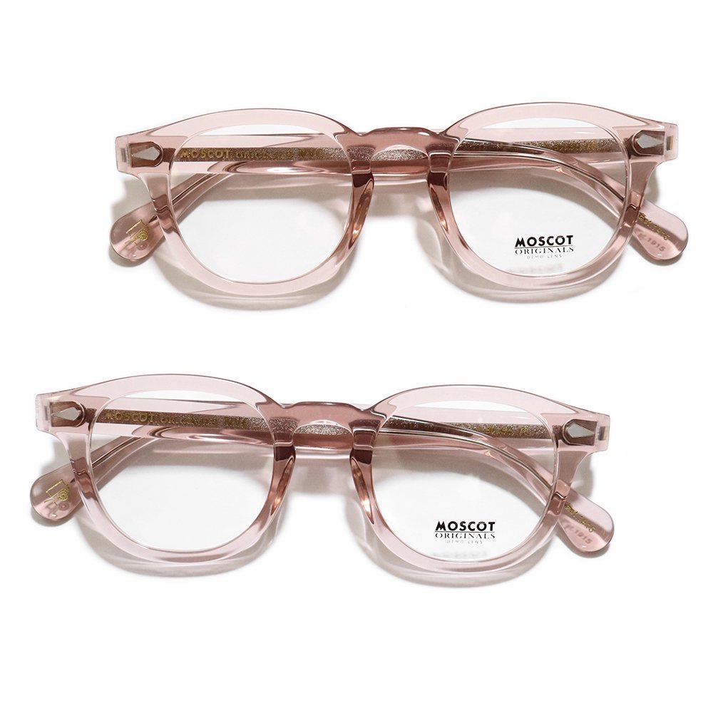 Moscot Lemtosh Eyeglasses -Blush- ｜モスコット レムトッシュ ブラッシュ クリアピンク - American  Classics