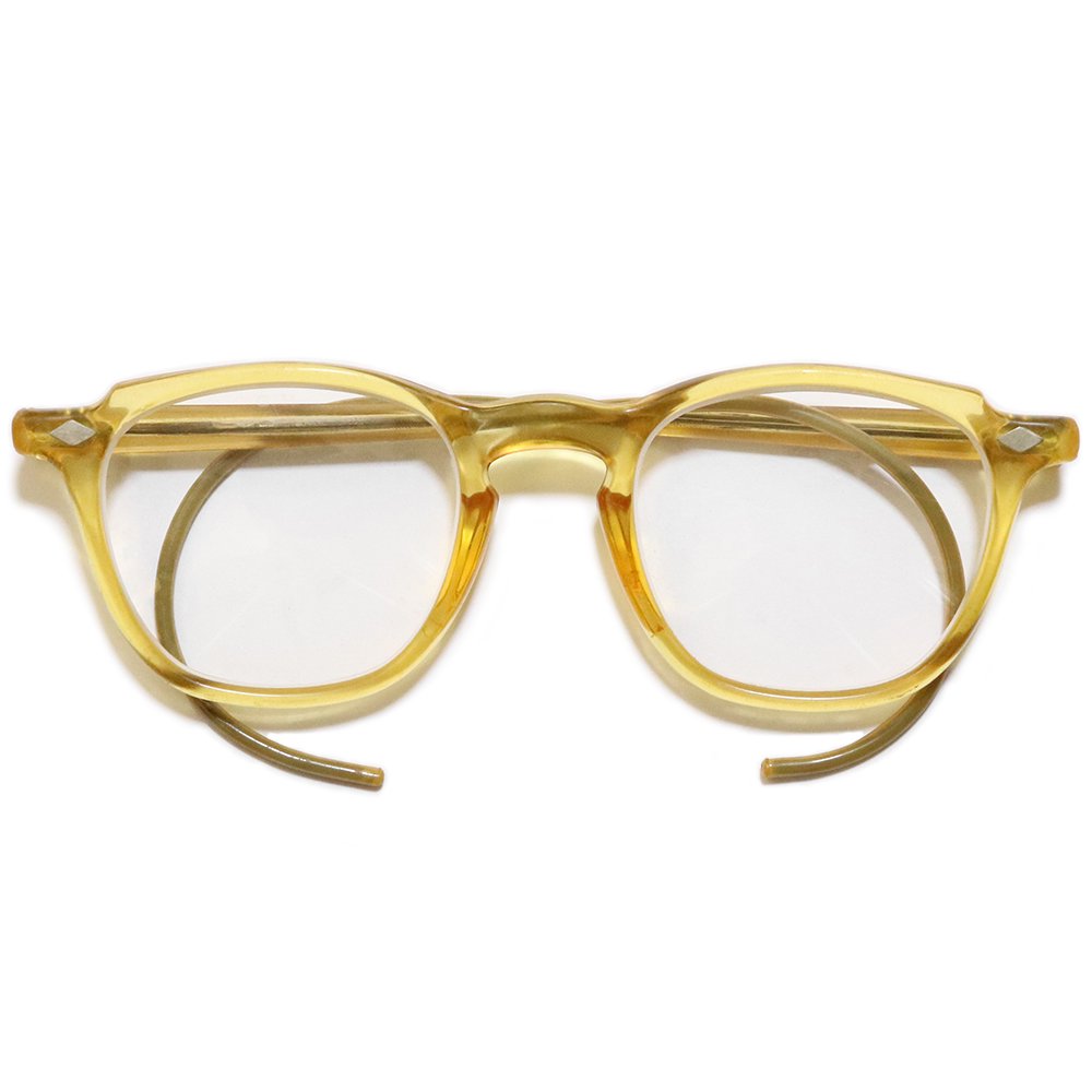 Vintage 1950's Glendale Optical Glensite Safety Glasses -Made in U.S.A.-