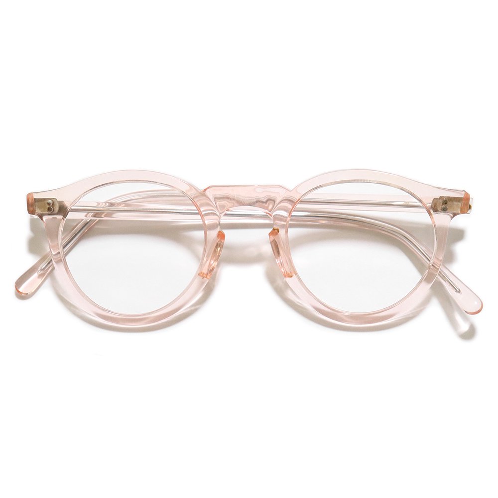 Vintage 1940's French Panto Eyeglasses Flesh Pink -Hand Made in France-