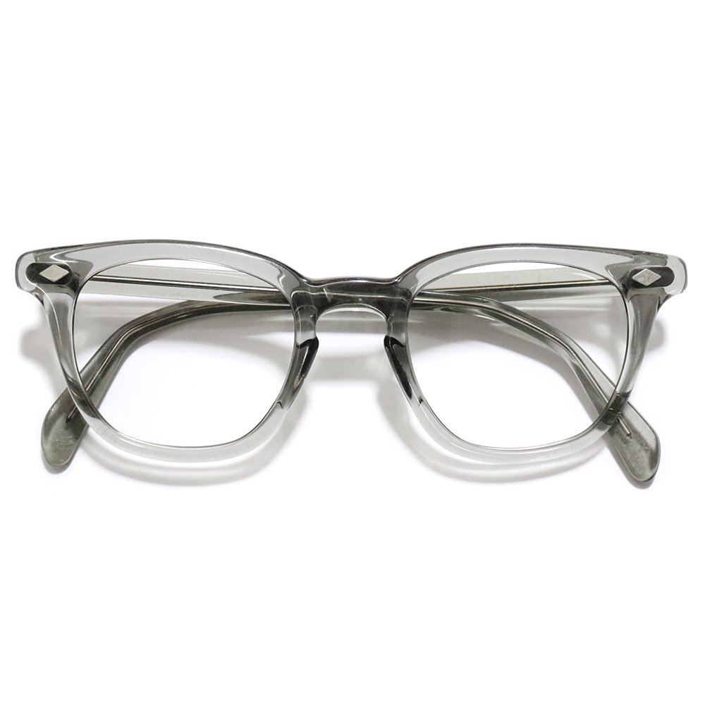 Vintage 1960s 70s Halo Optical Uss Military Official Gi Glasses Gray Smoke 46 22 ｜ ビンテージ 