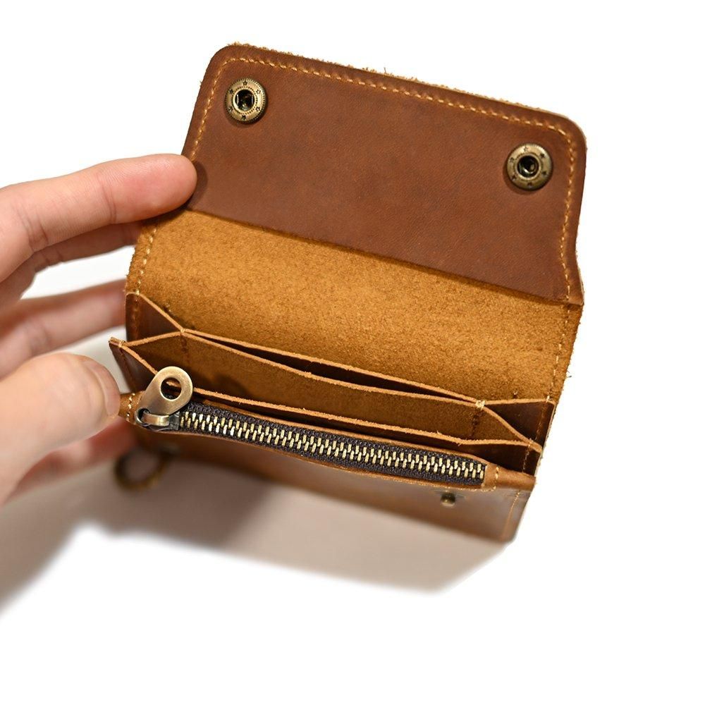 楽天市場】オイルレザー 二つ折り財布 メンズ レディース 財布
