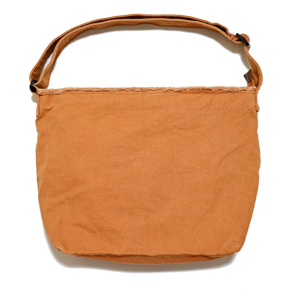 Canvas Fringe Mail Bag -Camel-