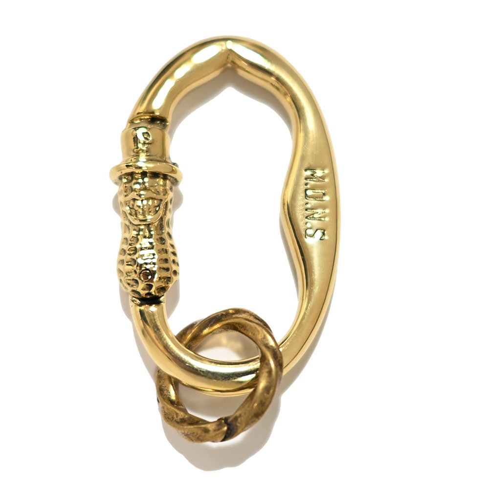 P&Co. MADNESS Brass Gold Carabiner