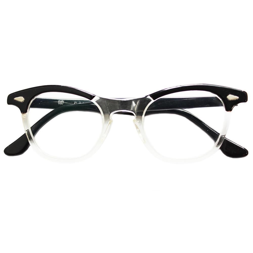 1950's Tart Optical LEADING LIZ Two Tone Eyeglasses