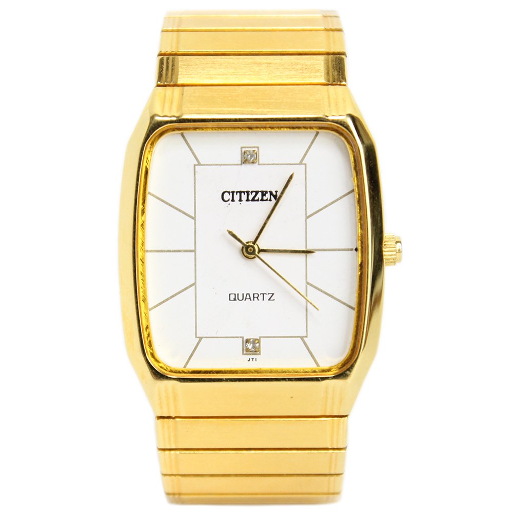 Citizen watch gold on sale plated