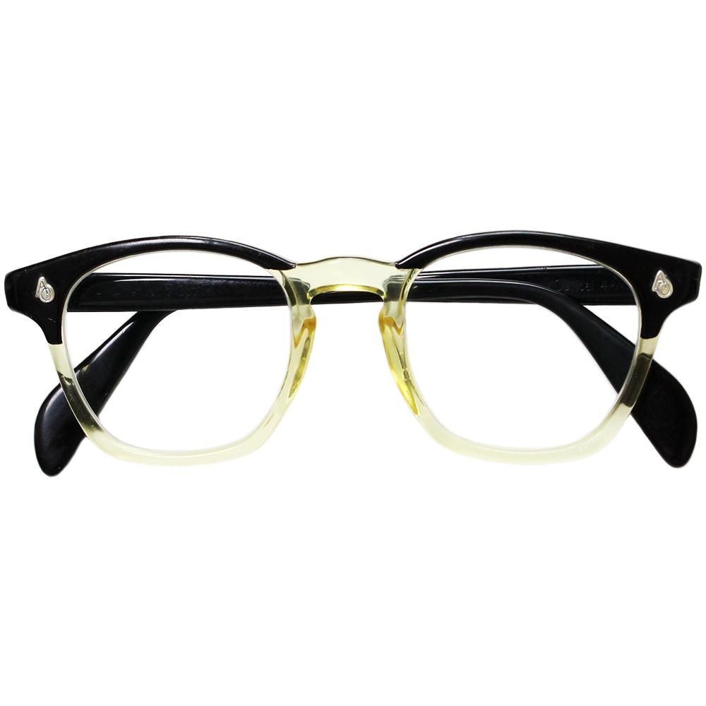 1950's American Optical アメリカンオプティカル Black Fade 2Tone ...