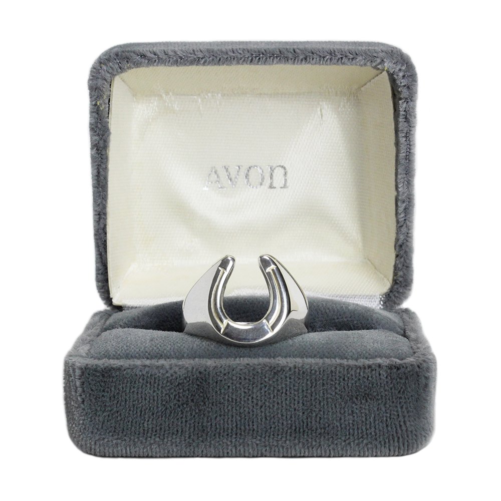 Dead Stock】 Vintage AVON Horseshoe Ring -Sterling Silver- ｜ ヴィンテージアンティーク -  American Classics