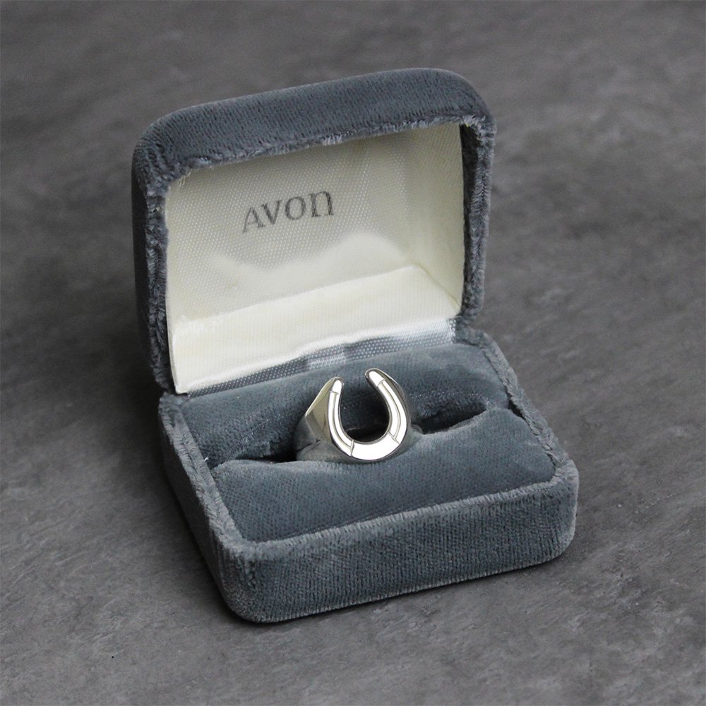 Dead Stock】 Vintage AVON Horseshoe Ring -Sterling Silver- ｜ ヴィンテージアンティーク -  American Classics