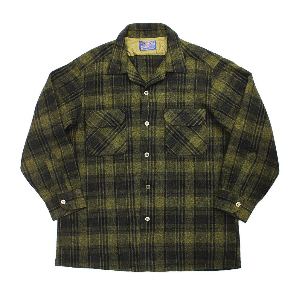 【Dead Stock】Vintage 60's PENDLETON Wool Shirts -Made in U.S.A.-