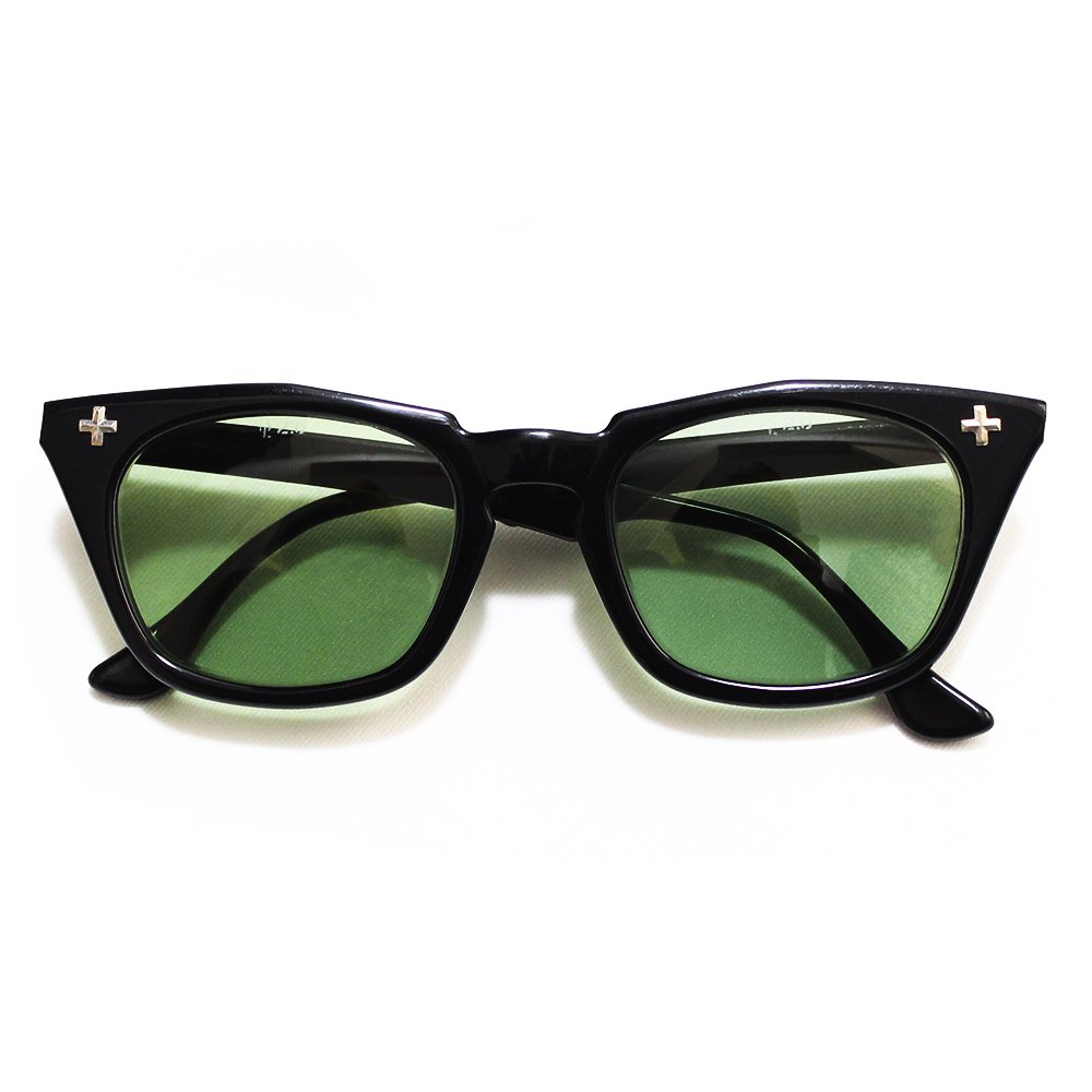 窪塚洋介セーフティグラスPIサングラス70sアメリカ製メガネ48ヴィンテージ眼鏡80s