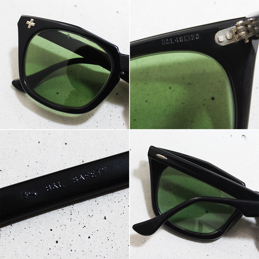 7,560円セーフティグラスPIサングラス70sアメリカ製メガネ48ヴィンテージ眼鏡80s