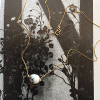 Frame Opal Necklace