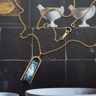Dendrite Opal Necklace