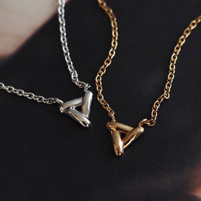 Tiny Triangle Necklace