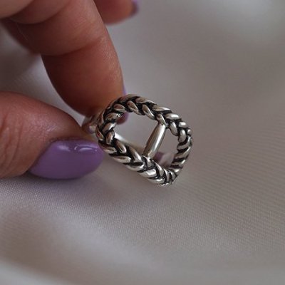 BRAID CHAIN RING