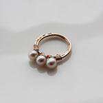 Classical Pearl Ring /small