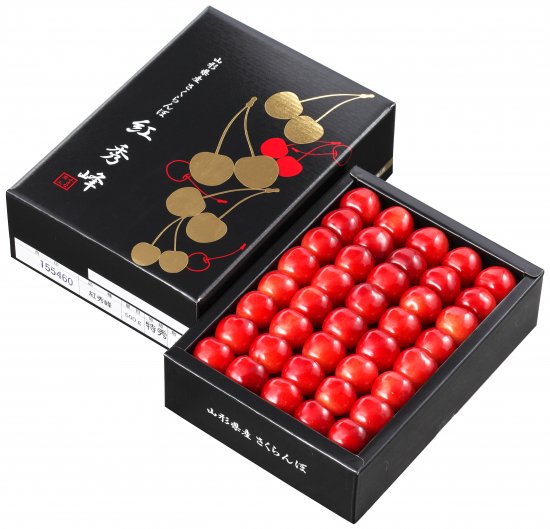 さくらんぼ 紅秀峰 500ｇ／化粧箱 手詰