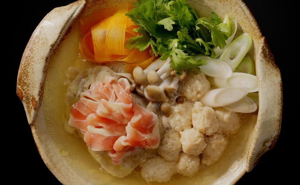 がばうま鍋 鶏だし