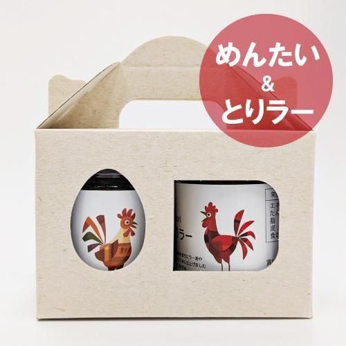 みつせ鶏 鶏めんたいこ＆旨辛とりラー 170g｜常温