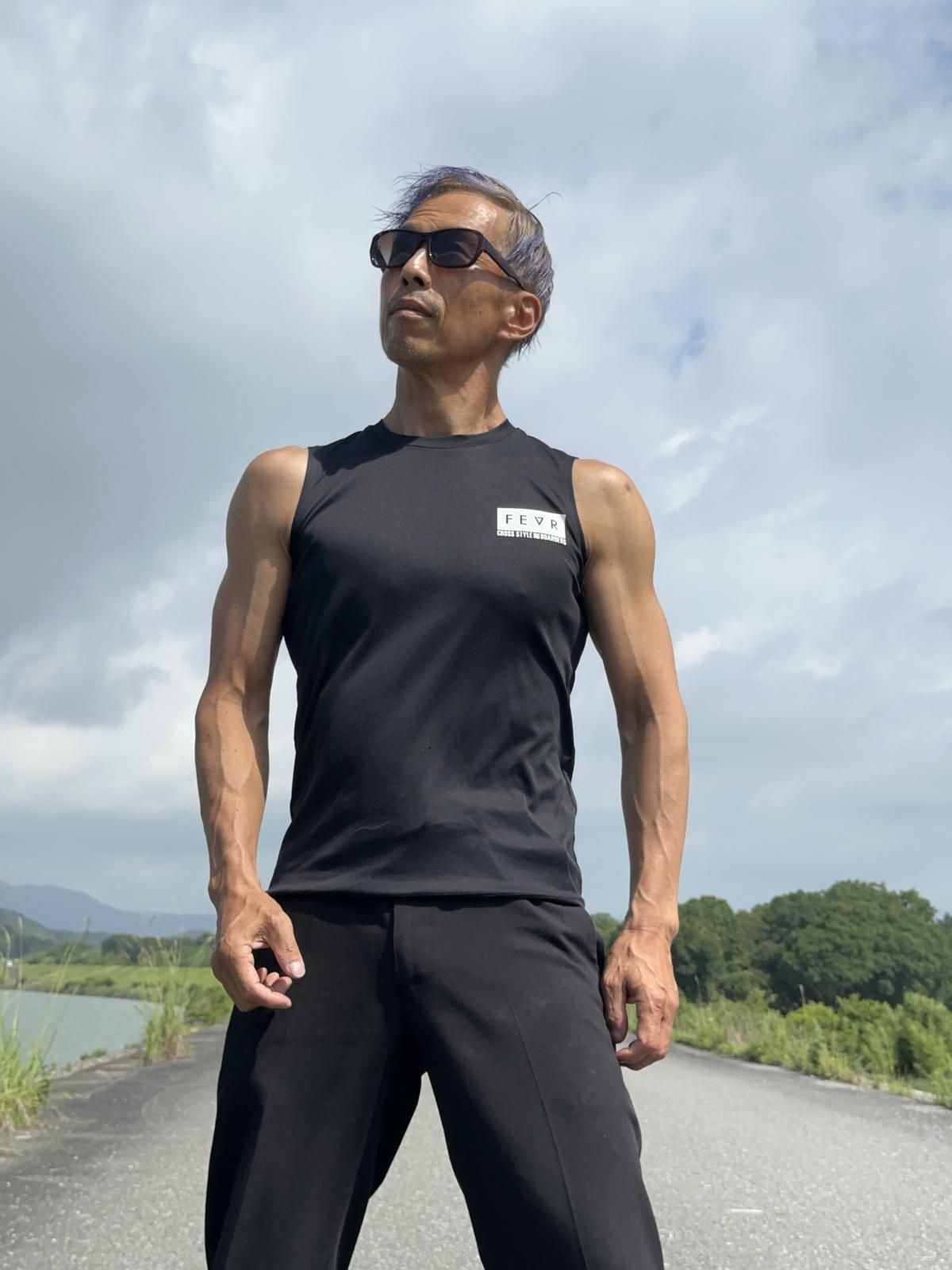 送料無料】CROSSSTYLE＆FEVRコラボ オリジナルノースリーブドライ