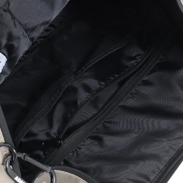 ADAM PATEK water repellent nylon shoulder big bag BEIGE 7