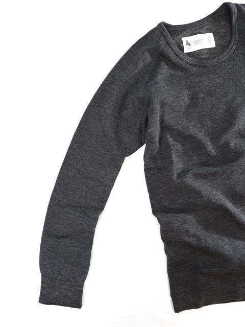 LOCALINA-MERIYASU-(ロカリナメリヤス) - L/S CREW NECK(LSCREWNECK 