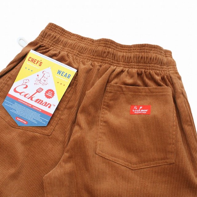 COOKMAN(クックマン) - Chef Pants Corduroy(231-03808-BROWN) - ReTrick