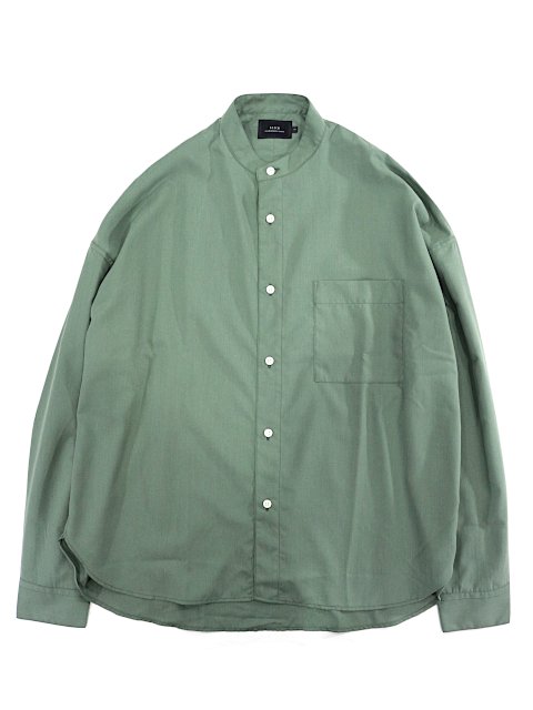 SLICK(スリック) - Vintage Poplin Dropped Shoulders Band Collar