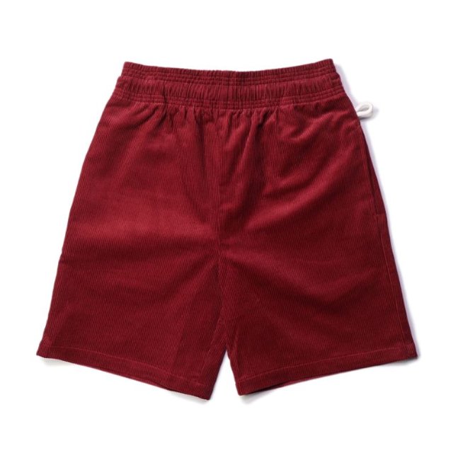 COOKMAN(クックマン) - Chef Short Pants Corduroy(231-11916-WINE RED