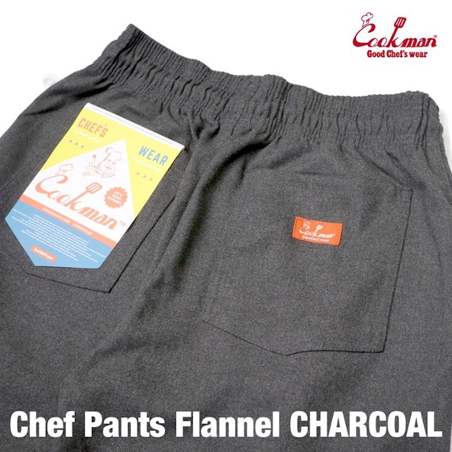  【COOKMAN】Chef Pants Flannel：画像4